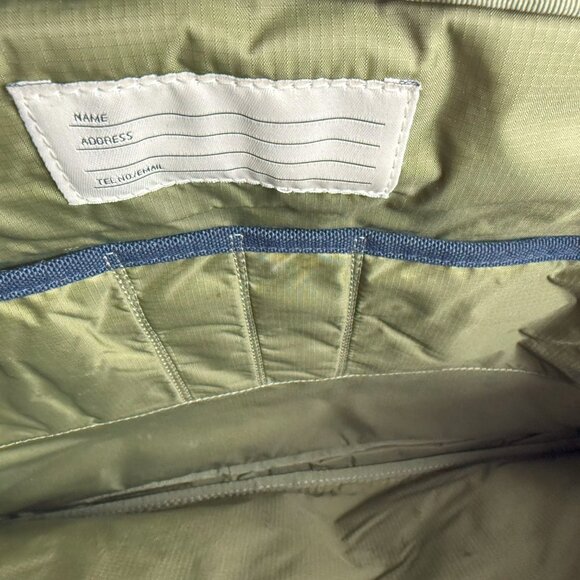 JACK SPADE Greene St. Messenger Bag. Green Canvas, Heavy Industrial. Durable. - Picture 10 of 10